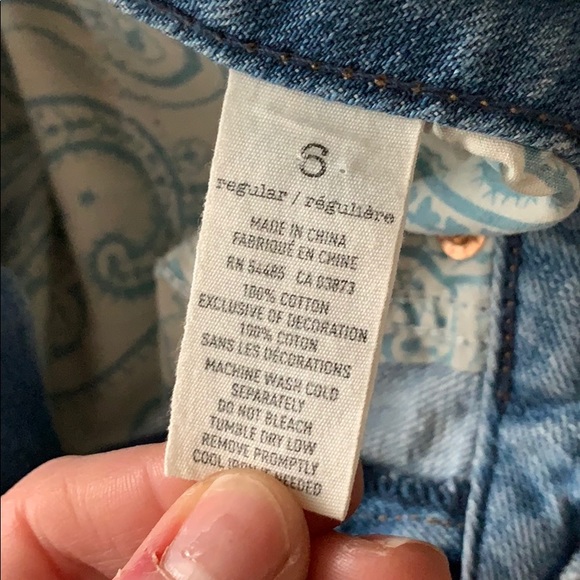 Ripped light denim - Picture 3 of 3